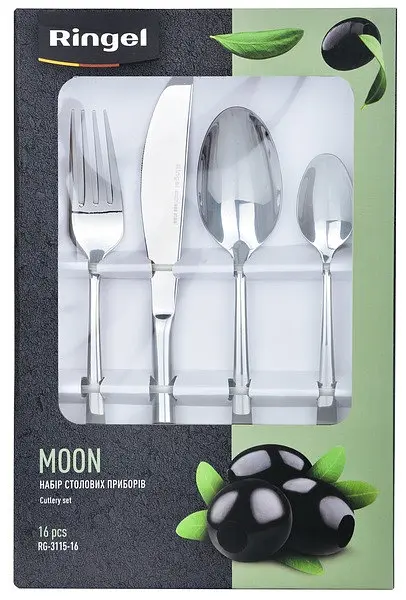 Набор столовых приборов Ringel Moon 16 шт (RG-3115-16) - фото 3