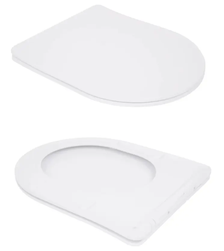 Унітаз підвісний Qtap Swan Ultra Quiet White, з сидінням Slim Duroplast/ Soft-close/ Quick Release QT16335180W - фото 6