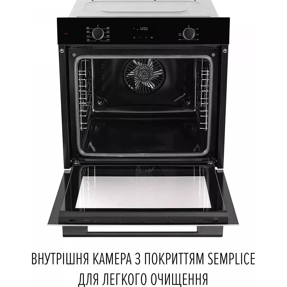 Вбудована духова шафа Perfelli Perla 6D8I Nero - фото 8