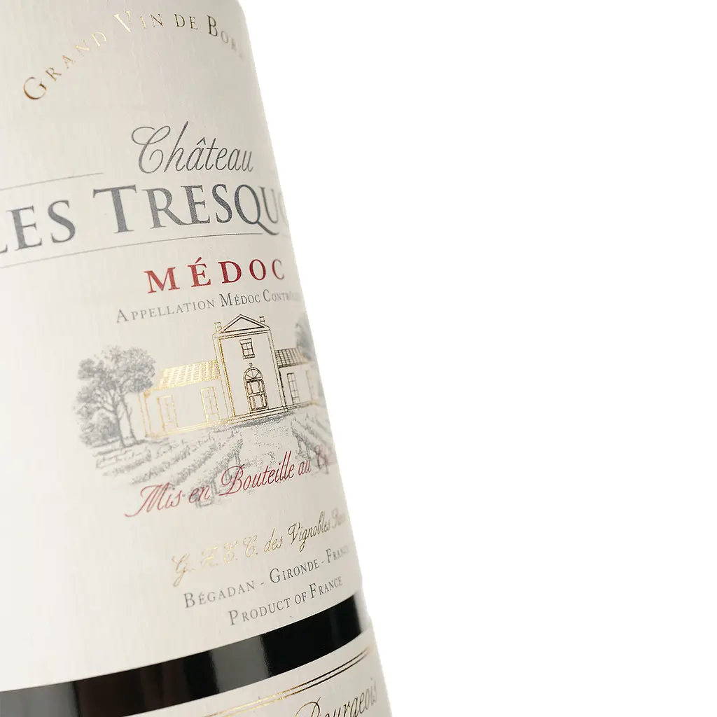 Вино Chateau Les Tresquots Medoc 2014 красное сухое 0.75 л - фото 4