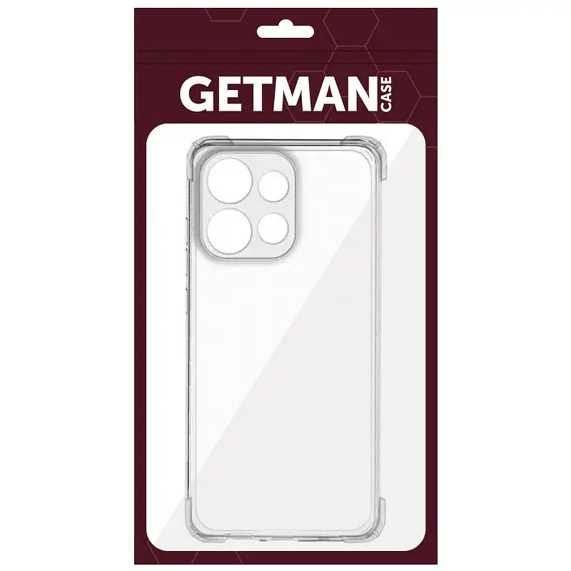 TPU чехол GETMAN Ease logo усиленные углы Full Camera для Motorola Moto G75 5G - фото 4