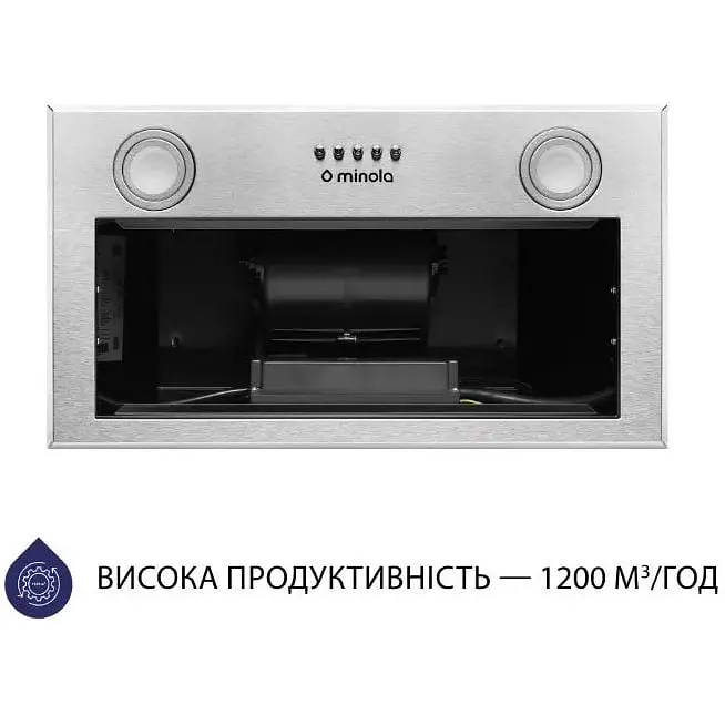Витяжка вбудована Minola HBI 5722 I 1200 LED - фото 4