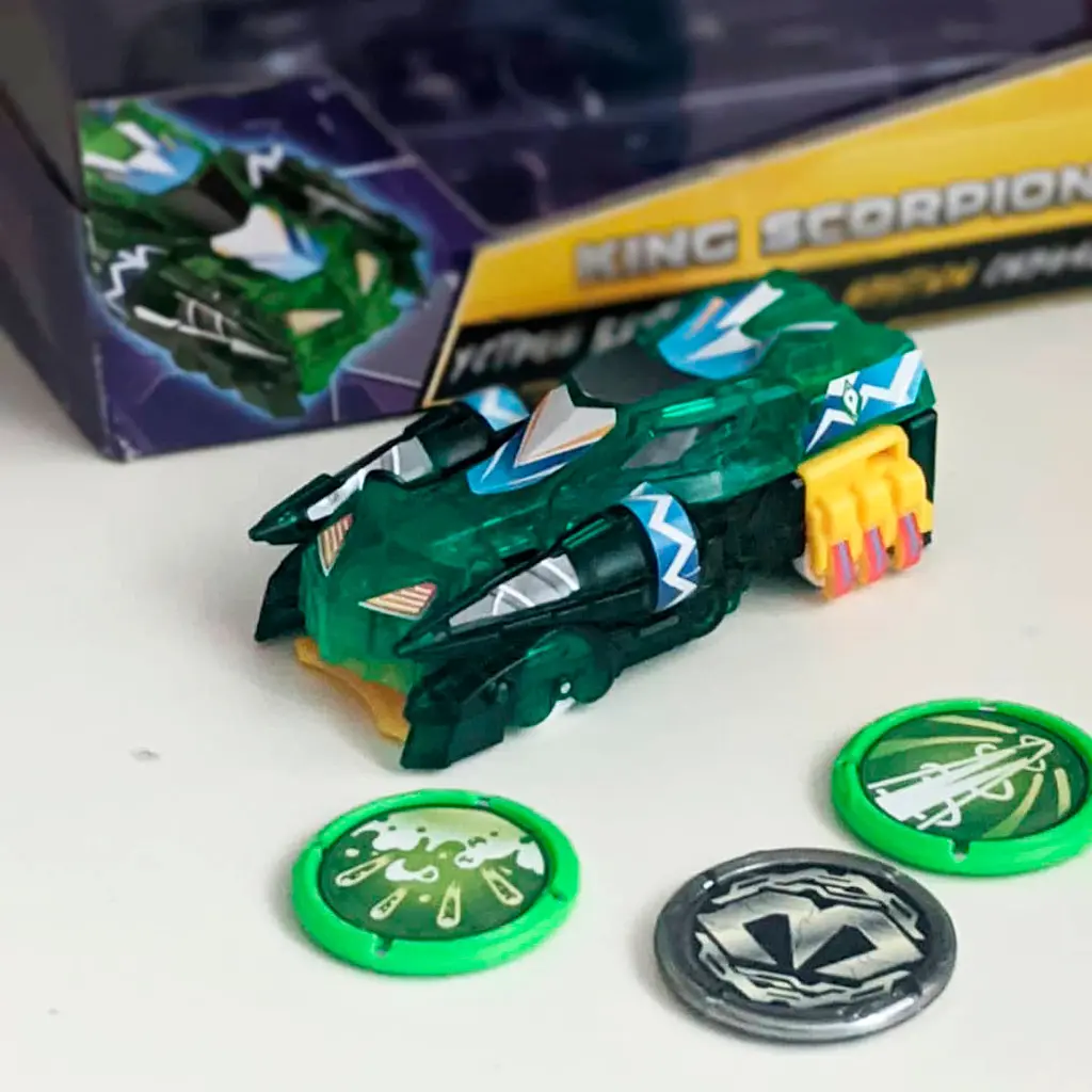 Машинка-трансформер Screechers Wild S3 L2 Кінг Скорпіон (EU682202) - фото 13