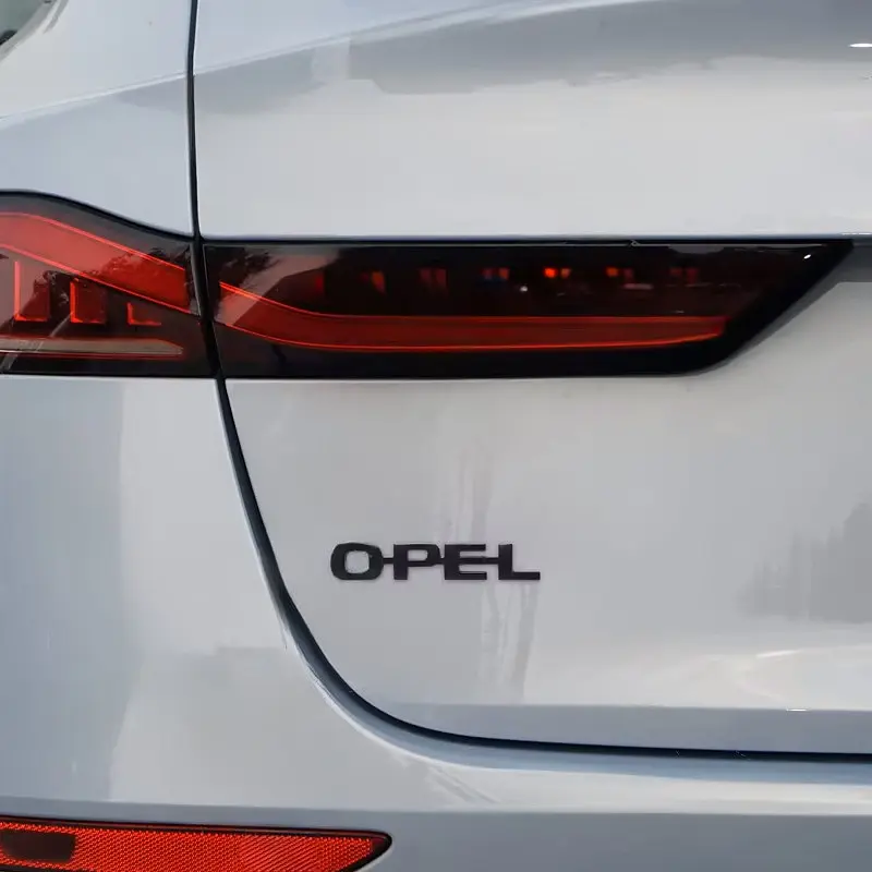 Емблема напис Opel Опель 95х16 мм Чорна (Завод) - фото 4