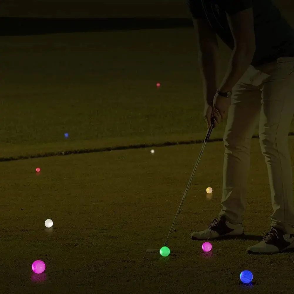 Мигающий мяч для гольфа THIODOON Led Golf Balls Glow Golf Balls светится - фото 3