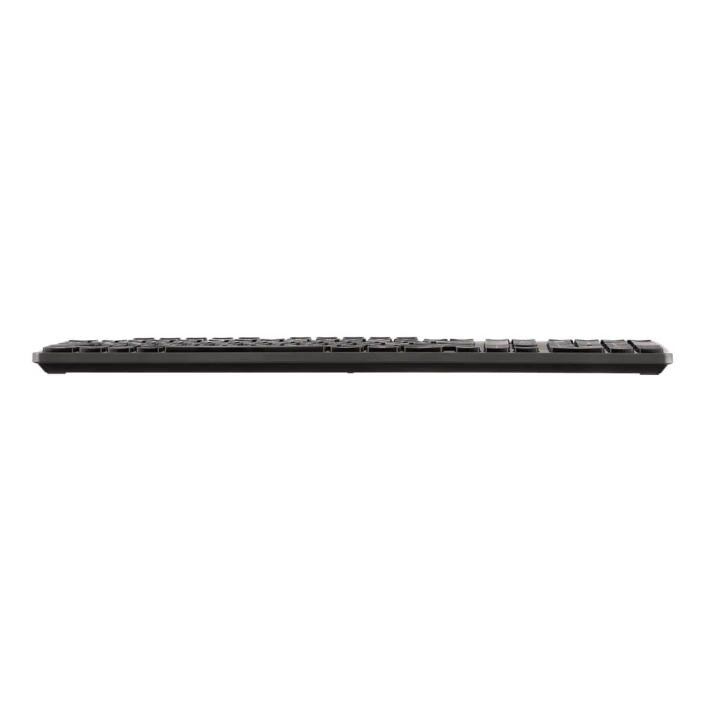 Клавіатура мембранна бездротова 2E KS-280 Black-Grey, 120key, WL/BT, EN/UK, silent - фото 6