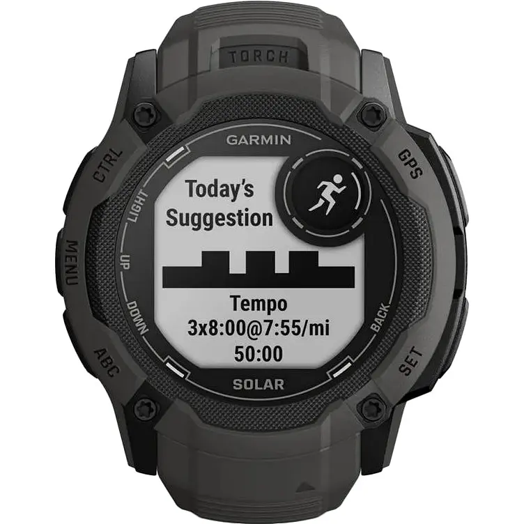 Смарт-часы Garmin Instinct 2X Solar Graphite (010-02805-10/00) - фото 5