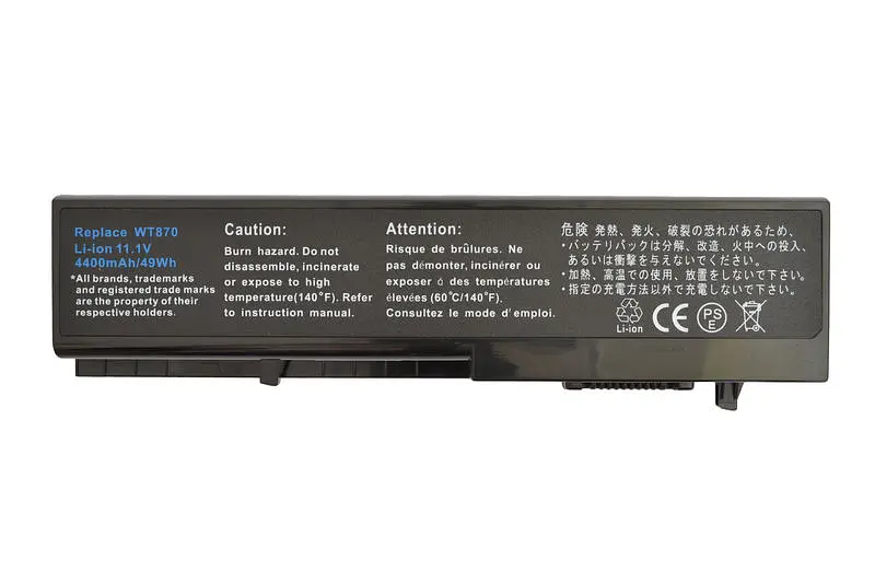 Акумулятор для ноутбука Dell RK813 Studio 1435 11.1V Black 4400 mAh - фото 5