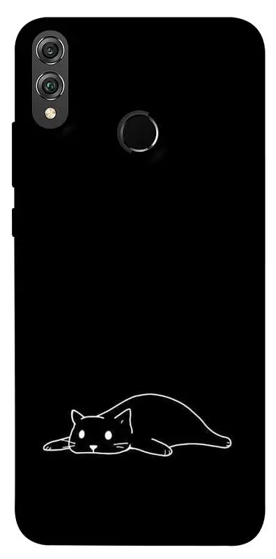 TPU чохол Demsky Lazy cat для Huawei Honor 8X