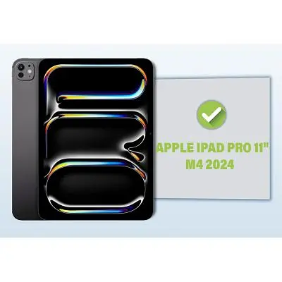 Чохол до планшета BeCover Tri Fold Hard Apple iPad Pro 11" M4 2024 Black (711726) - фото 7