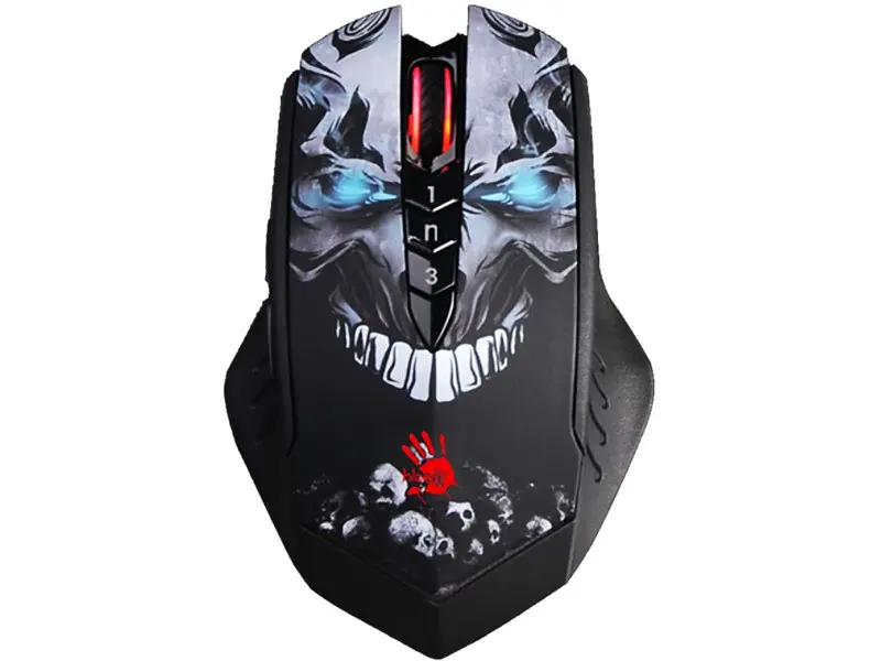 Миша A4Tech Bloody R80 Plus Skull