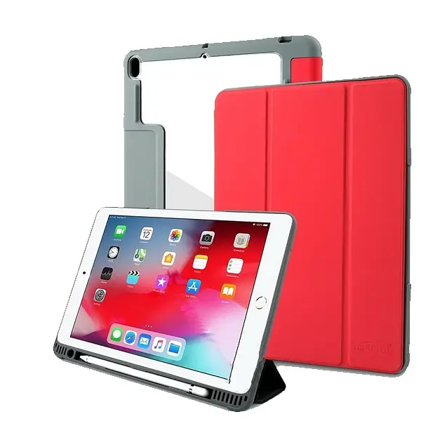 Чохол-книжка Mutural Yaxing Case для Apple iPad 10.2` (2019-2021) Red [76261] - фото 3