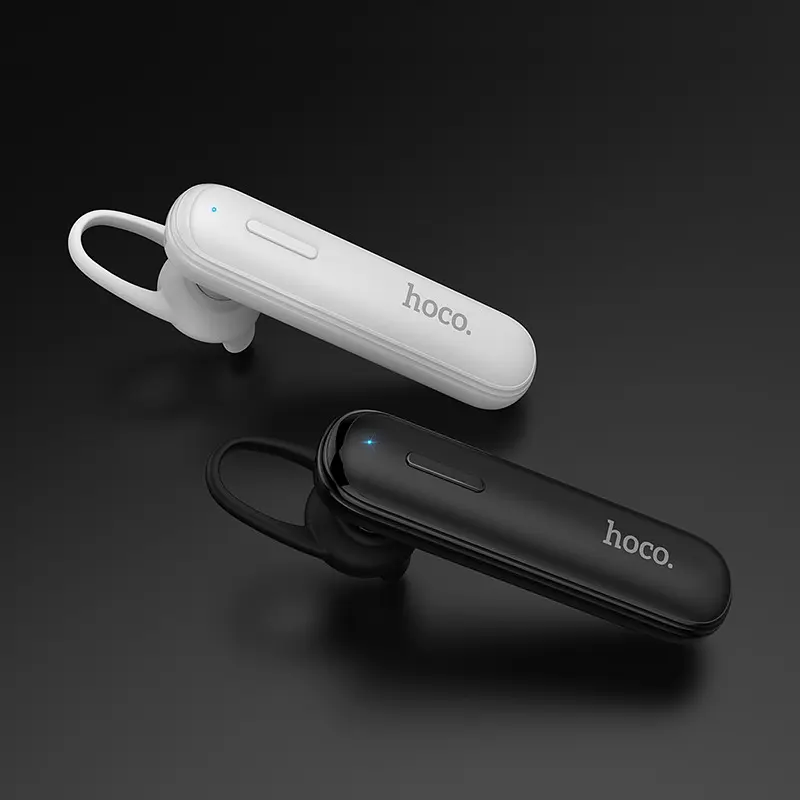 Bluetooth-гарнітура Hoco E36 Free Sound Business Bluetooth Headset (Black) [73928] - фото 4