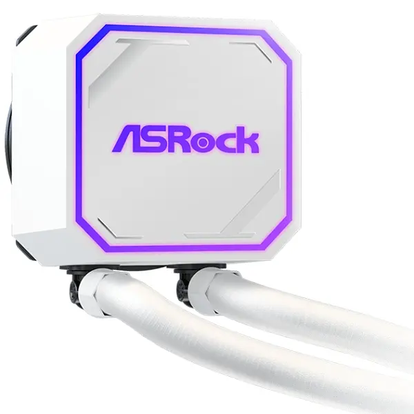 Система водяного охолодження ASRock Pro White 240 ARGB - фото 6
