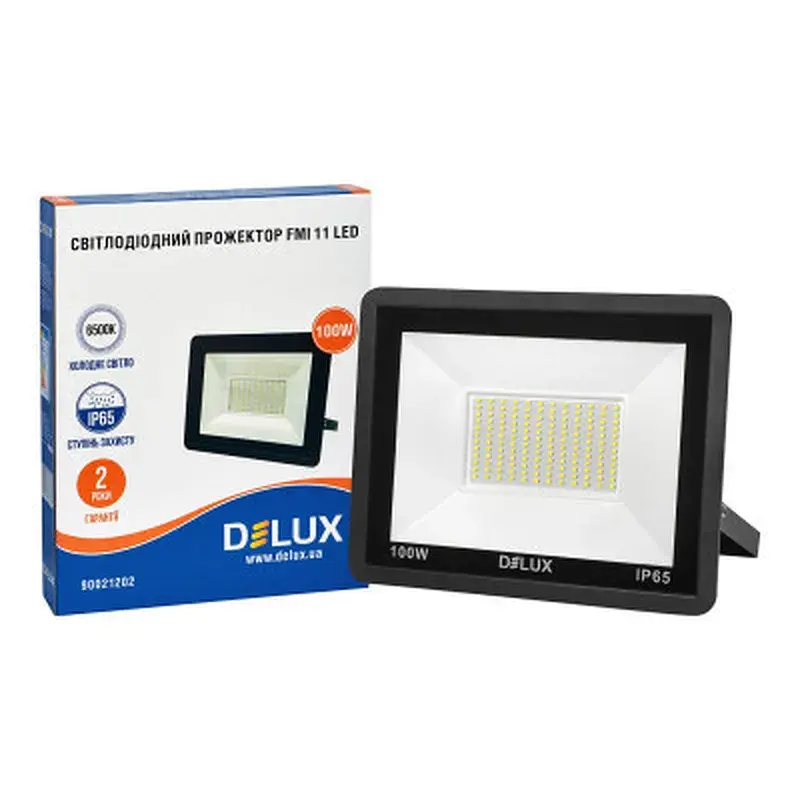 Прожектор Delux FMI 11 LED 100 Вт 6500K IP65 (90021202) - фото 3