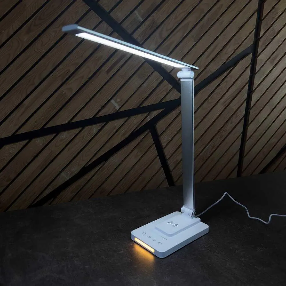 Світильник настільний LED SLIM 8W 3000-6500К срібний Violux ( 540501 ) - фото 3