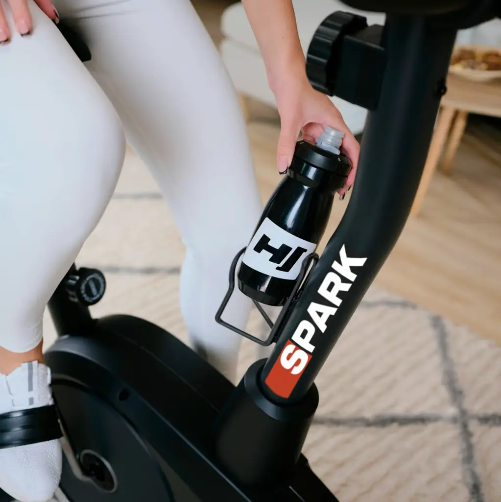 Велотренажер Hop-Sport HS-2080 Spark чорно-червоний (2025) - фото 7