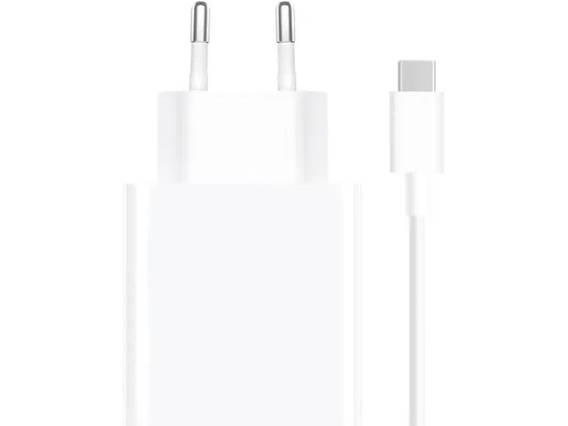 Мережевий зарядний пристрій Xiaomi 33 W Charging Combo Type-A + USB-C White (BHR6039EU)