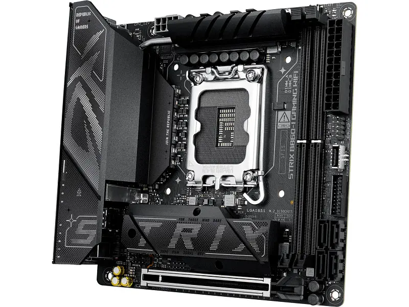 Материнська плата Asus ROG STRIX B860-I GAMING WIFI - фото 2