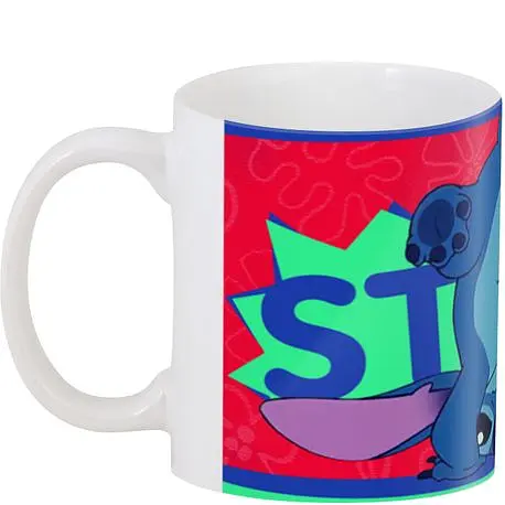 Кружка GeekLand Стич Lilo and Stitch 02.17 вниз головой.627 330 мл белая - фото 3