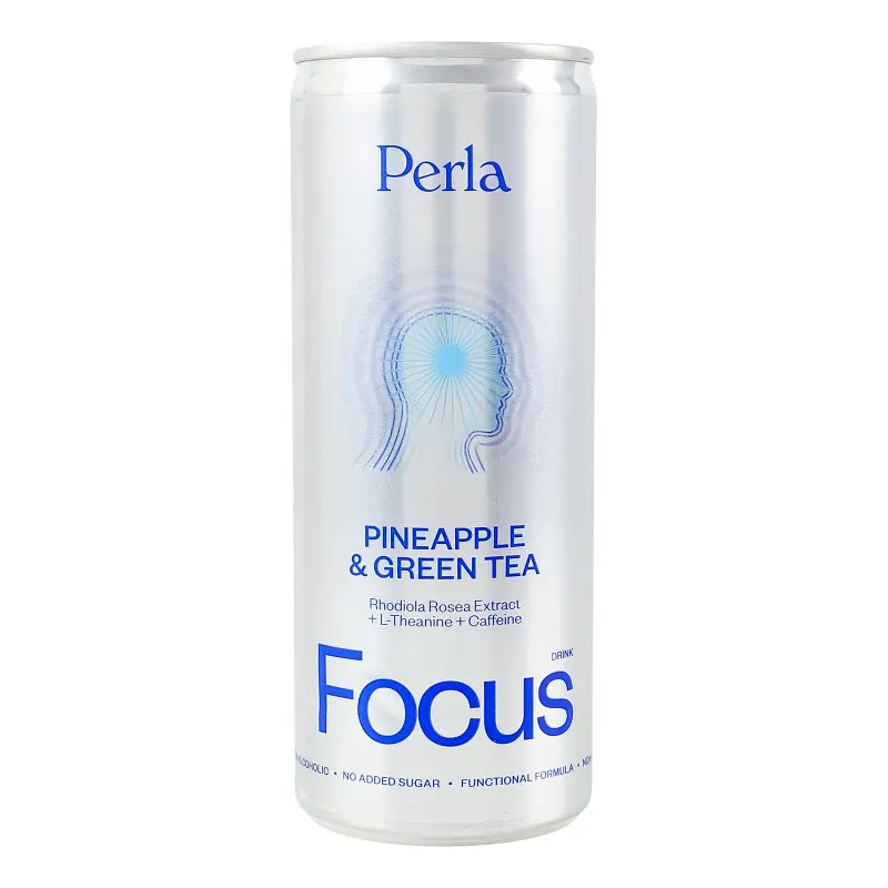 Напиток для концентрации со вкусом ананаса и зеленого чая Focus Perla Helsa 250 мл x 4 - фото 2