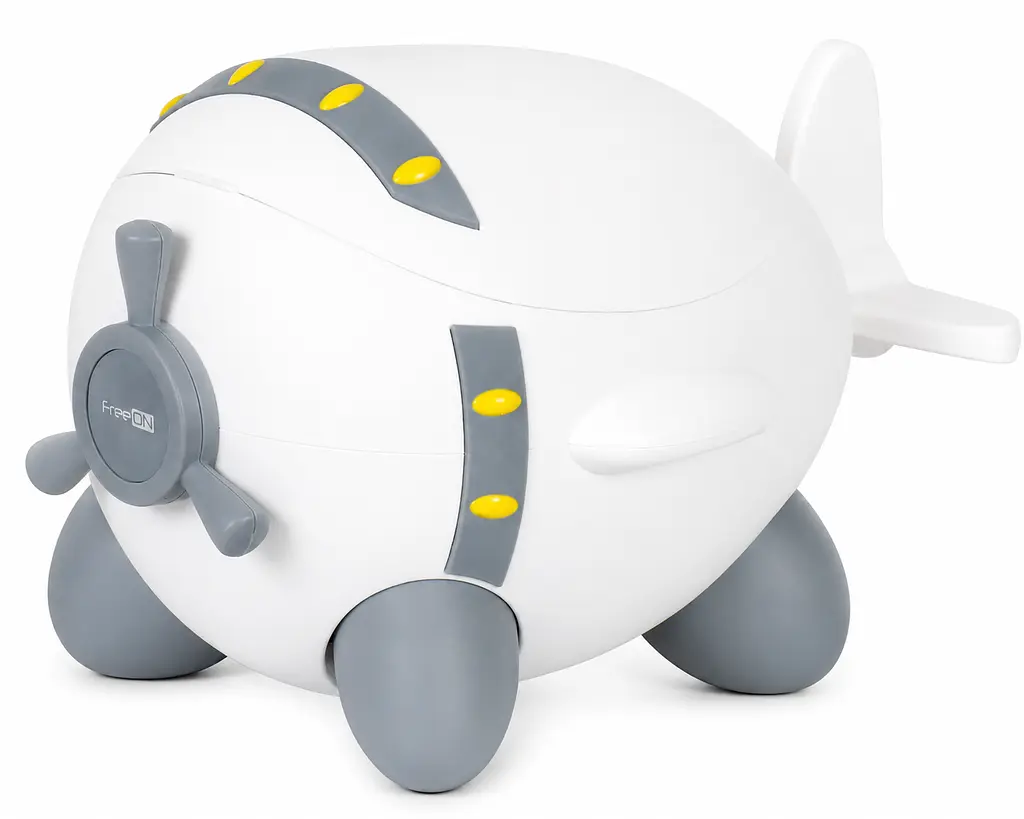 Дитячий горщик FreeON Plane, white - grey - фото 3