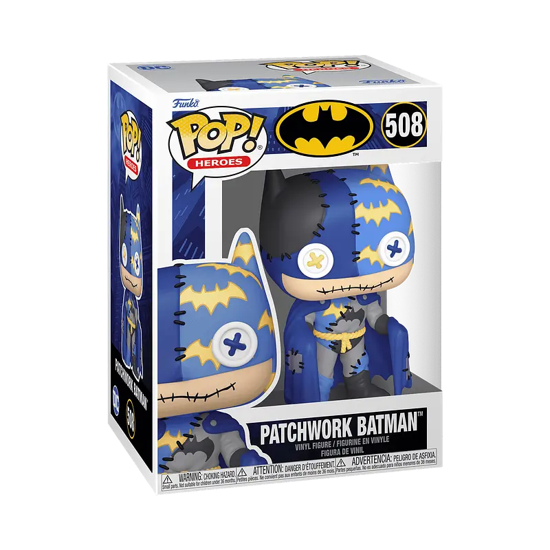 Коллекционная фигурка Funko Pop ДС Бэтмен DC Comics Batman 10 см FP DC B 508 - фото 3