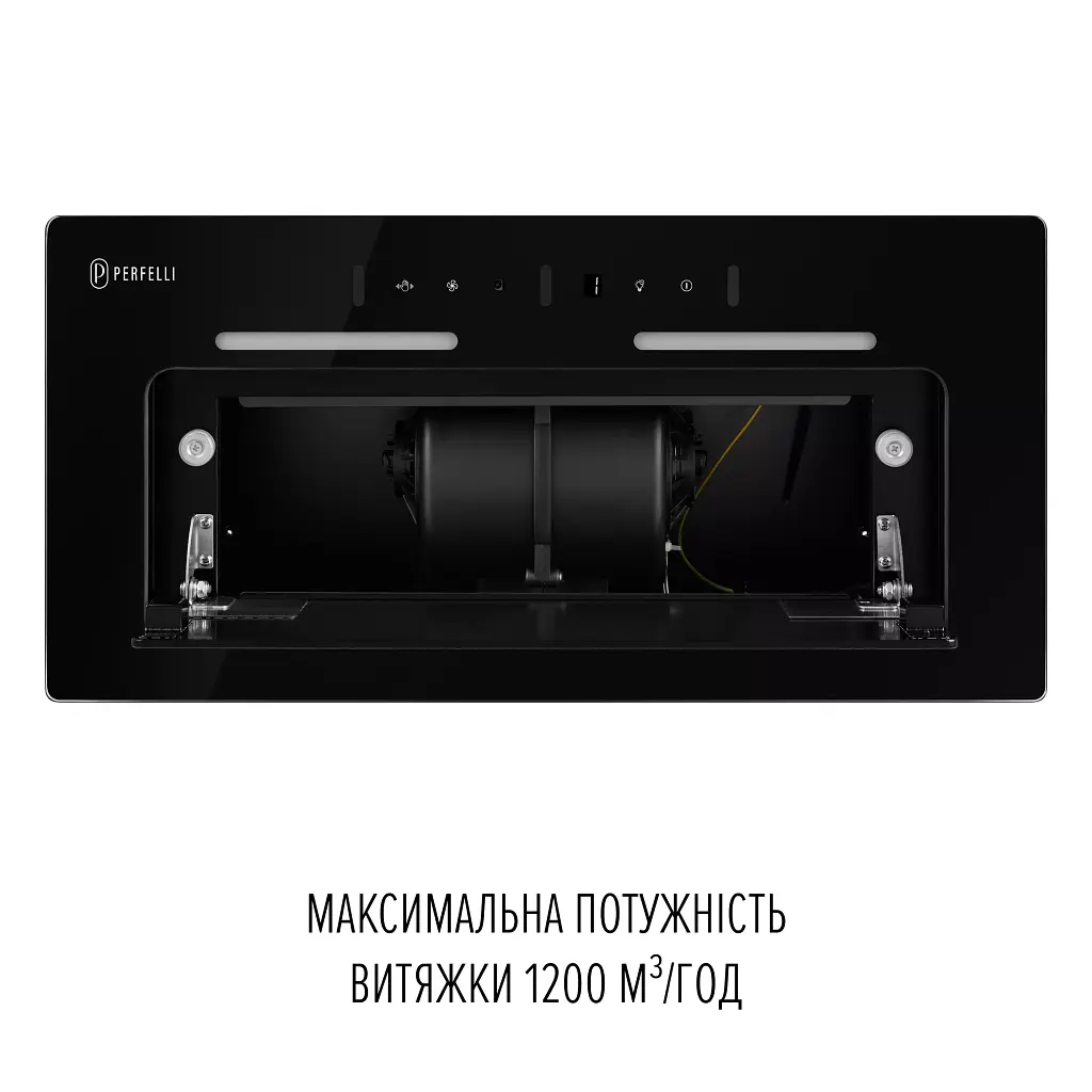 Вытяжка полновстраиваемая PERFELLI NUOVA 6PWRB NERO - фото 12