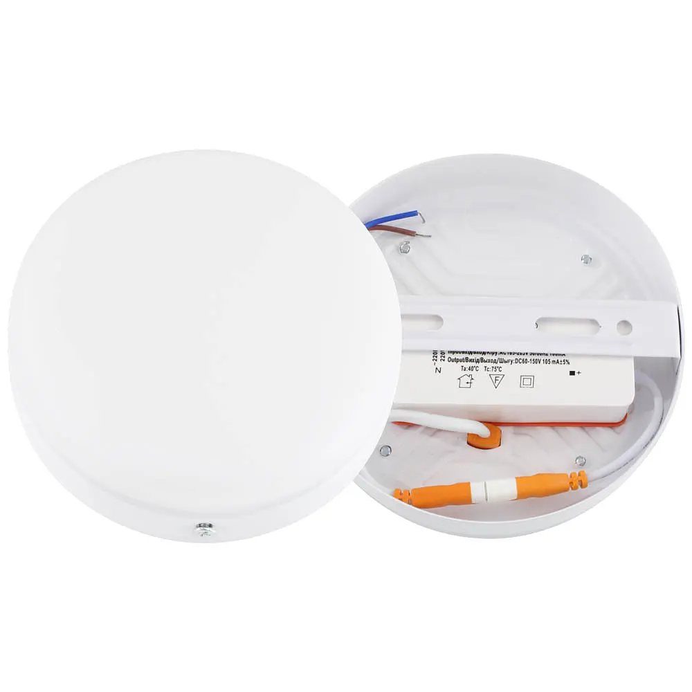 Светильник точечный накладной Євросвітло 18Вт круг LED-SR-120-18 4200К без рамки 2 шт. (58108) - фото 2