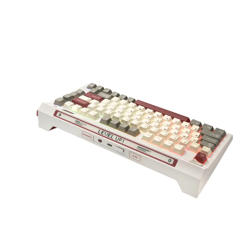 Клавіатура Thunderobot ONCE81 Tri-mode Fire Switch UA Gray (6974511793598) - фото 6