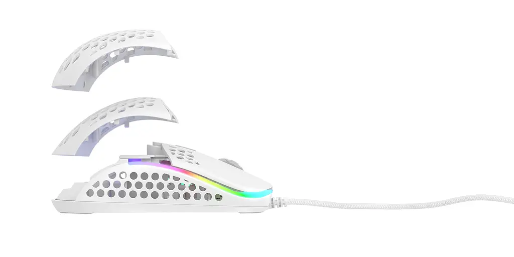 Комп'ютерна миша Cherry Xtrfy M42 USB-A RGB білий teh0014055 - фото 4