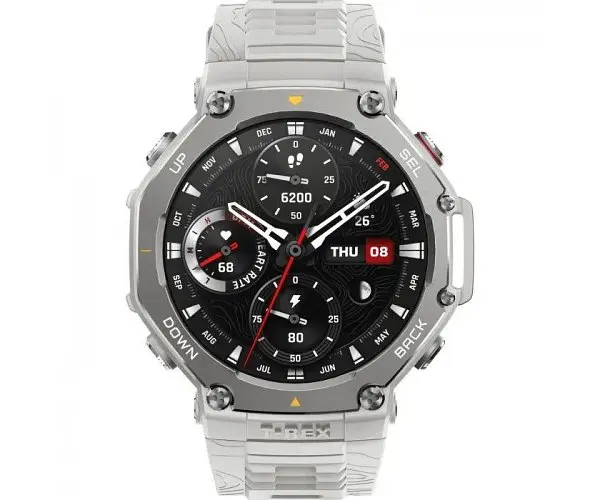 Смарт-годинник захищений Amazfit T-Rex 3 сріблястий (W2323GL9N) - фото 2