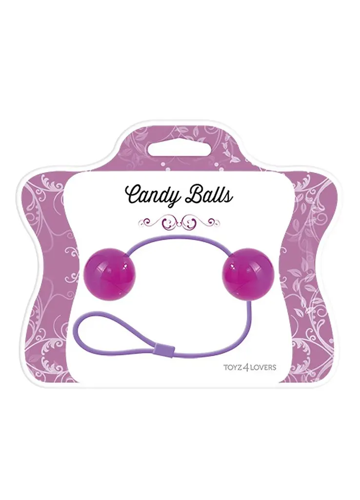 Вагинальные шарики Candy Balls Purple - фото 2