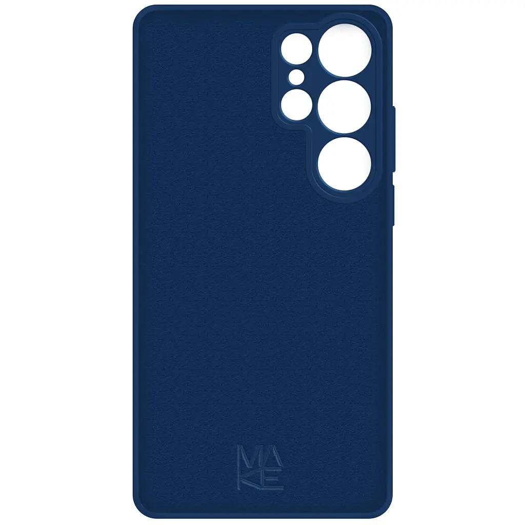 Чохол MAKE Samsung S25 Ultra Silicone Navy - фото 5