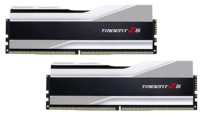 Модуль памятi DDR5 2x16GB/5600 G.Skill Trident Z5 Silver (F5-5600J4040C16GX2-TZ5S) - фото 2