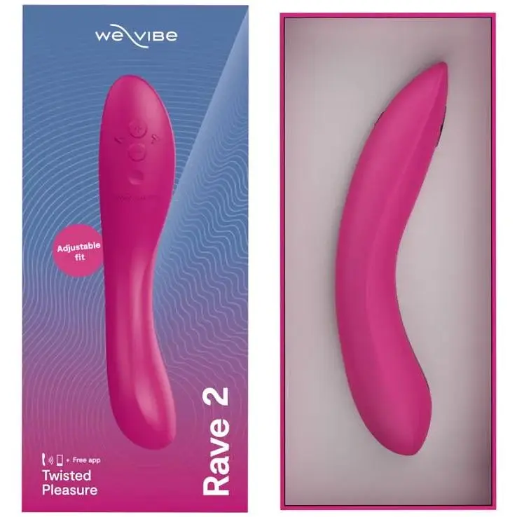 Смарт-вибратор We-Vibe Rave 2 Twisted Pleasure Pink - фото 7