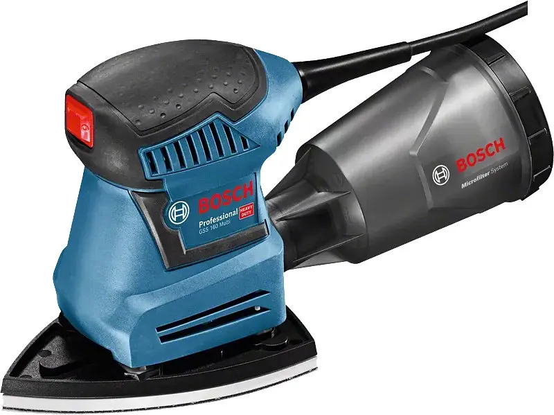 Шлифмашина эксцентриковая Professional GSS 160 Multi 180Вт Bosch teh0025448 - фото 3