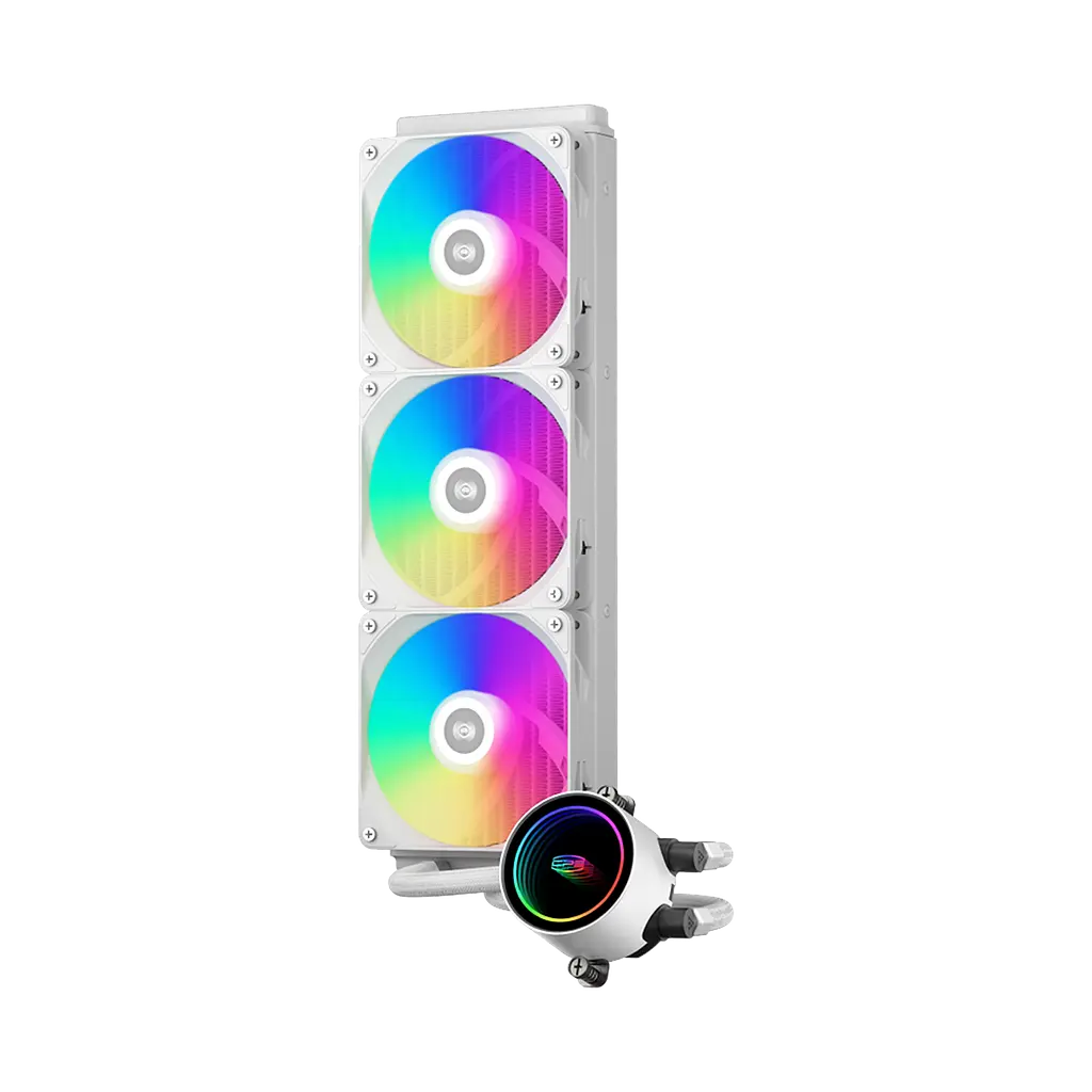 СРО PсCOOLER DA360 ARGB білий IntelLGA 20XX/1700/1200/115X/1851 AMD AM5/AM4