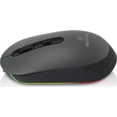 Компьютерная мышка Real-El RM-470W Wireless/Bluetooth Dark Gray (EL123200049) - фото 4