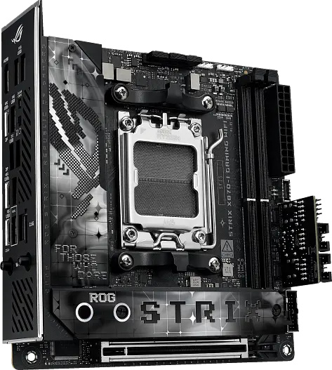 Материнcька плата Asus X870-I ROG Strix Gaming Wi-Fi Socket AM5 (ROG STRIX X870-I GAMING WIFI) - фото 2