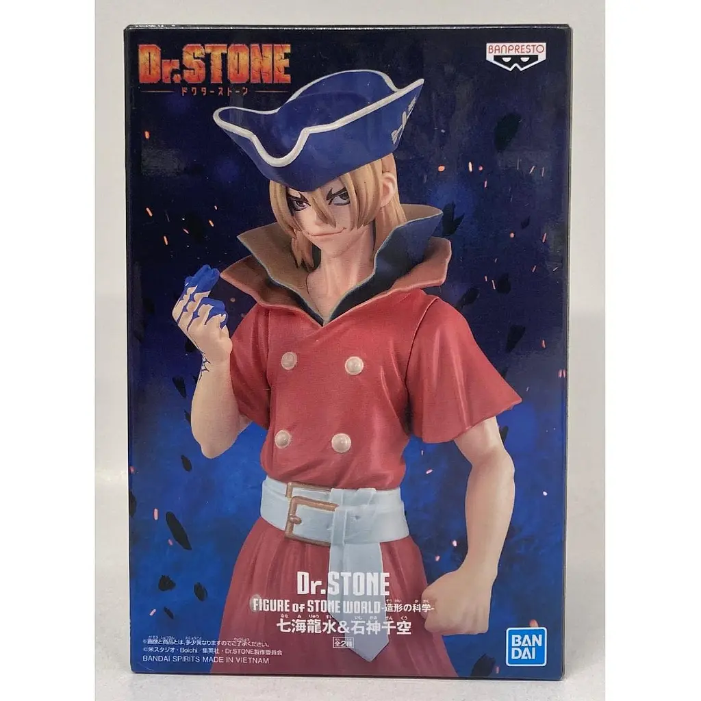 Фигурка Bandai Spirits Dr. Stone Доктор Стоун Нанами Рюсуй Ryusui Nanami 16 см BS DS RN 02 - фото 2