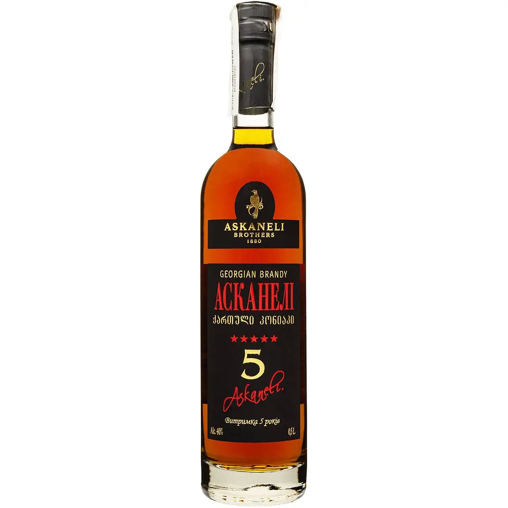 Бренд Askaneli Reserve Limited Edition 5 летний, 40% 0.5 л в коробке  - фото 2
