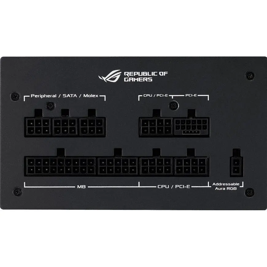 Блок питания Asus ROG Strix 750W Gold Aura Edition [90YE00P3-B0NA00] [141271] - фото 5