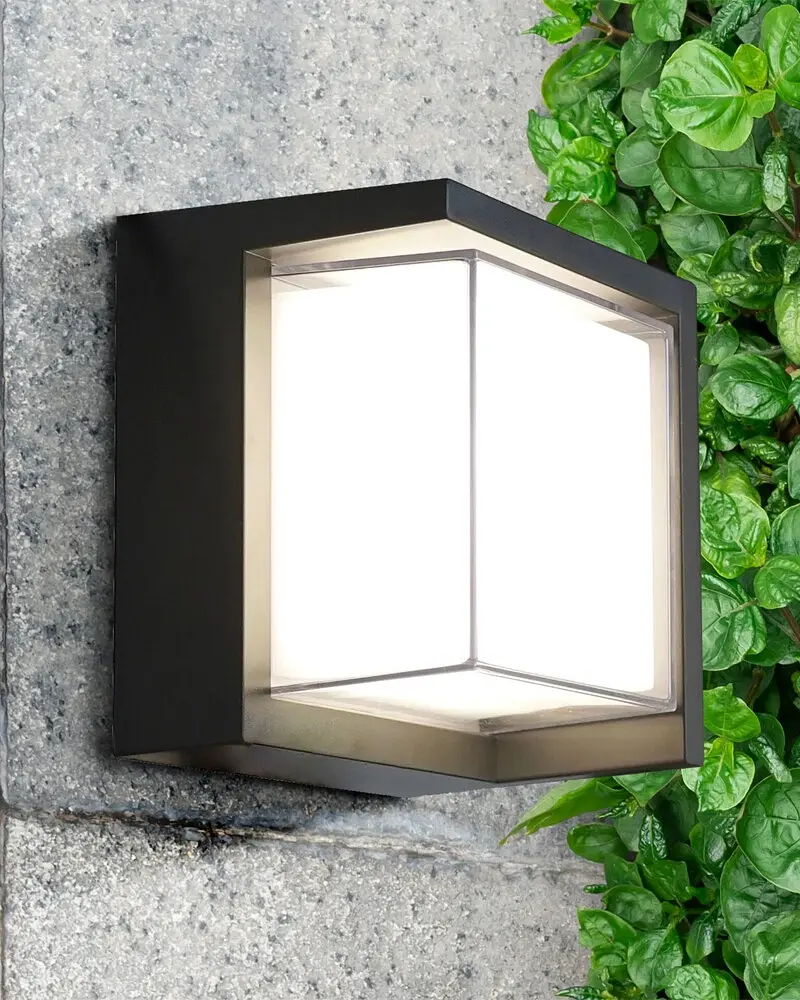 Уличный светильник Goldlux 330963 Essen LED 1x12W 4000K 1400Lm IP44 черный - фото 3