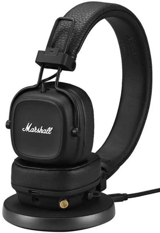 Bluetooth-гарнітура Marshall Major IV Black (1005773) - фото 5
