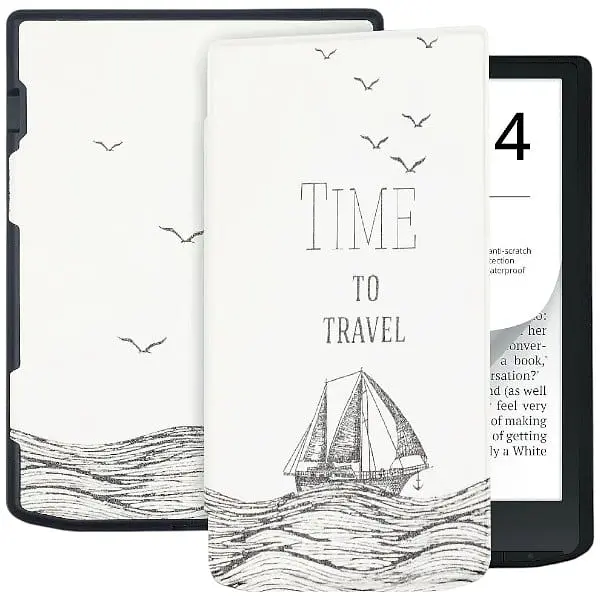Чехол-книга BeCover Smart Case для PocketBook 629 Verse / 634 Verse Pro 6" Time To Travel (710982) - фото 2