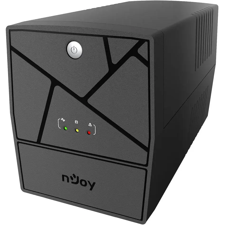 Джерело безперебійного живлення NJOY Keen 1500 (UPLI-LI150KE-CG01B) Lin.int., AVR, 4 x евро, пластик - фото 3