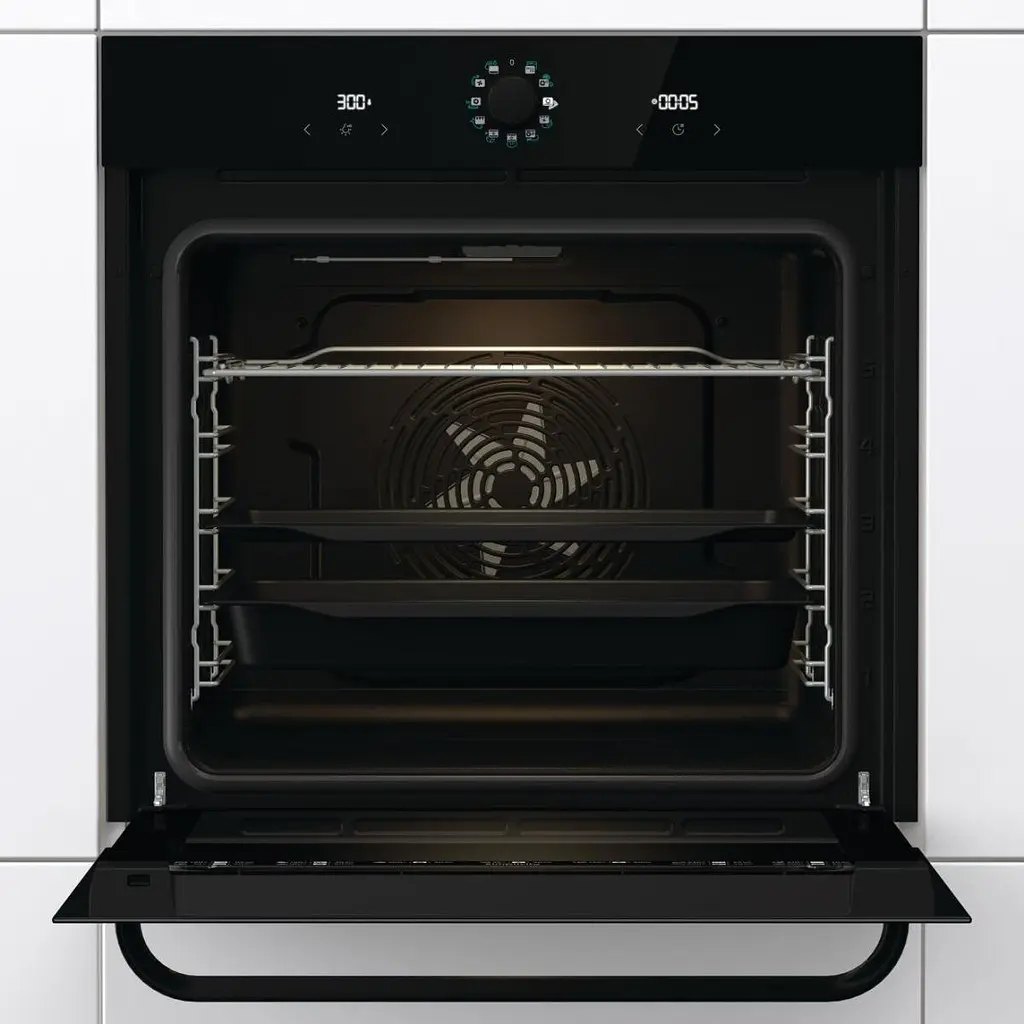 Духова шафа електрична Gorenje 77 л A пара дисплей макс.темпер.-300 чорний - фото 3