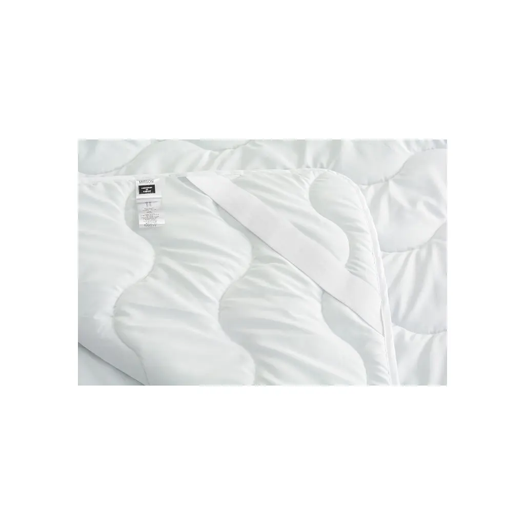 Наматрацник MirSon Eco Light №1712 EcoSilk Air-Soft звичайний на резинці по кутах White 180x200 см (2200002888349) - фото 5