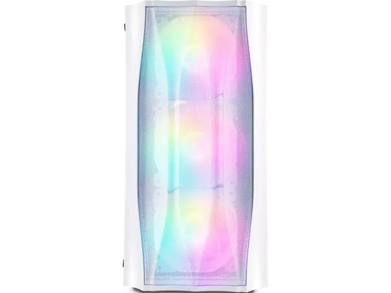 Корпус 1stPlayer Firebase X3-M-4F1 White (X3-M-4F1-W-WH) - фото 2
